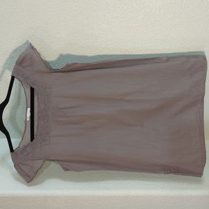 Capped Sleeve Shirt (100% Cotton)